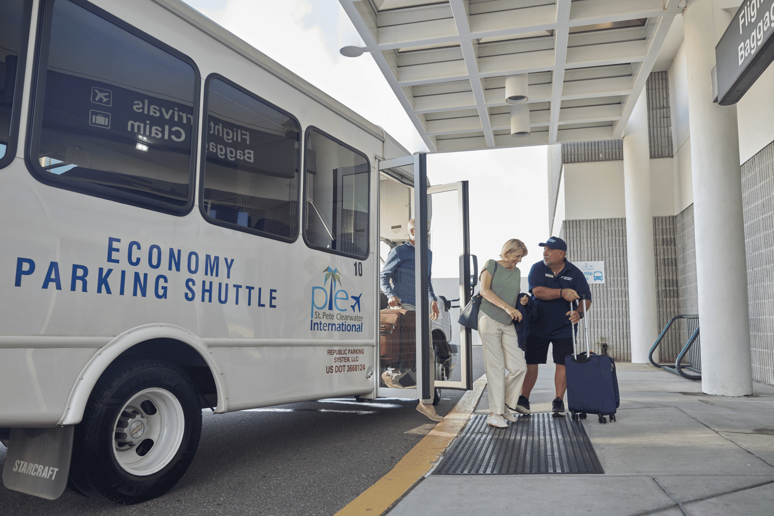 airport Economy parking shuttle