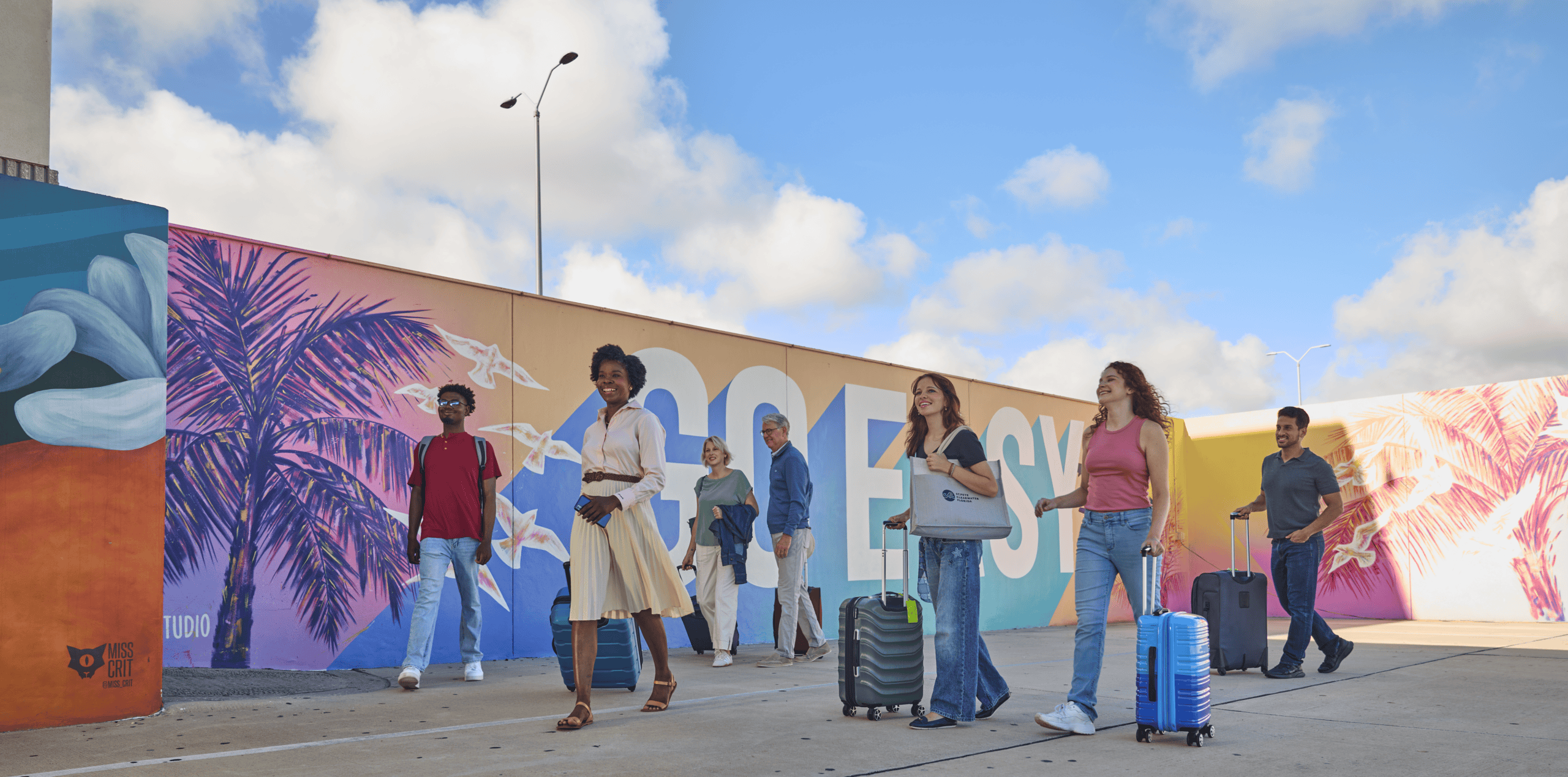 Gate 12 Go Easy Mural