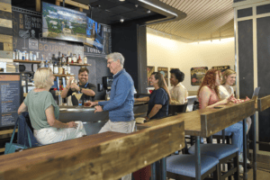 Liquid Provisions Bar at airport